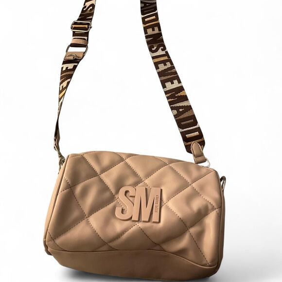 Steve-madden Women's Tan and Brown Bag - Picture 1 of 6